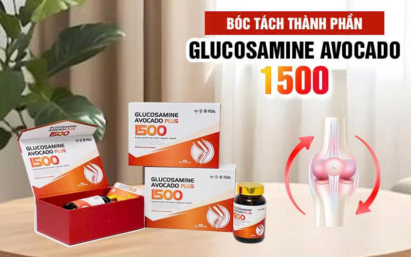 Thành Phần Glucosamine Avocado 1500